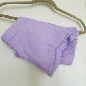 Lilac purple scalloped TOBI shorts